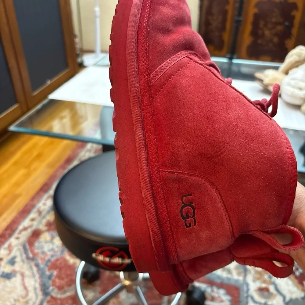UGG Men's Red Suede Boots size 13
